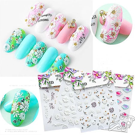 طرز استفاده از لنز ناخن در خانه, لنز ناخن, برچسب ناخن